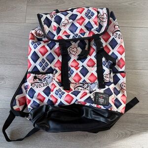 DC Comics Suicide Squad Harley Quinn diamond sling backpack